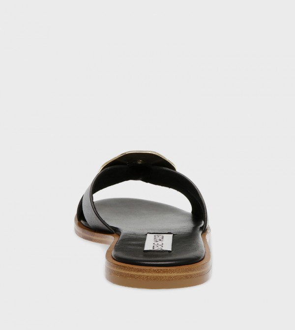 ستيف مادن ستيف مادن - أسود Flat Sandals