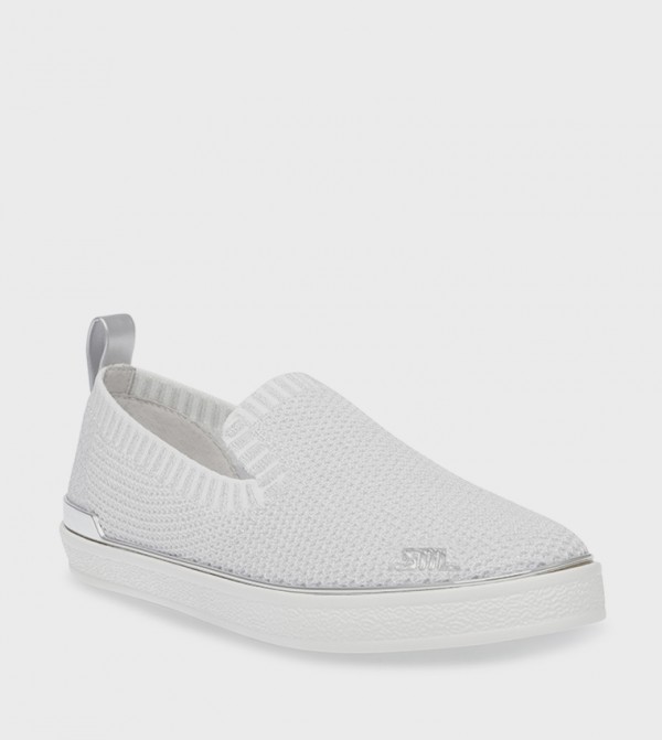 Steve Madden  Shoes - White Casual Slip-ons