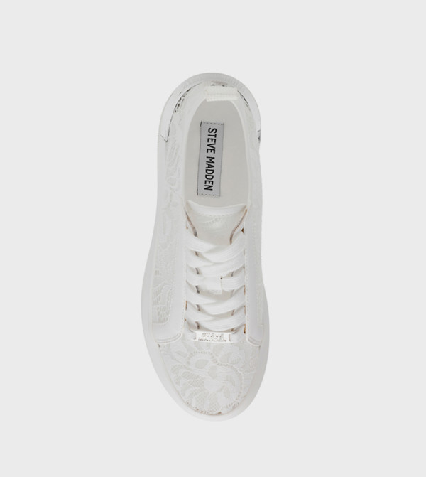 Steve Madden Steve Madden - White Low Top