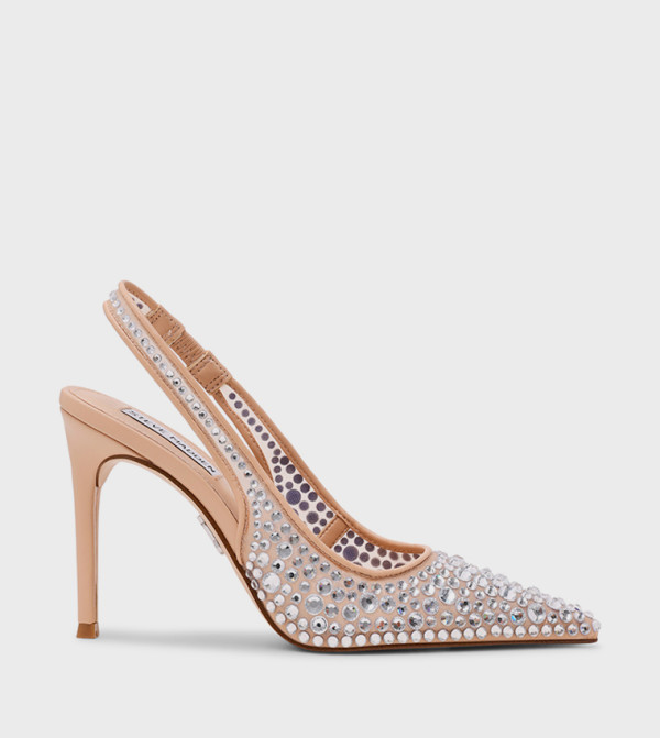 ستيف مادن  صنادل - فضي أحذية بكعب