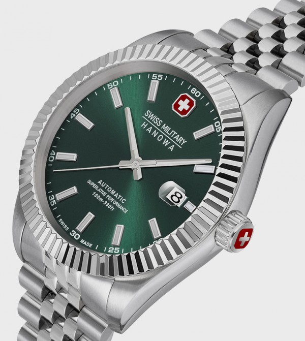 سويس ميليتري هانوا ساعات - أخضر undefined