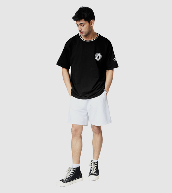 The Souled Store  - Black Casual T-Shirts