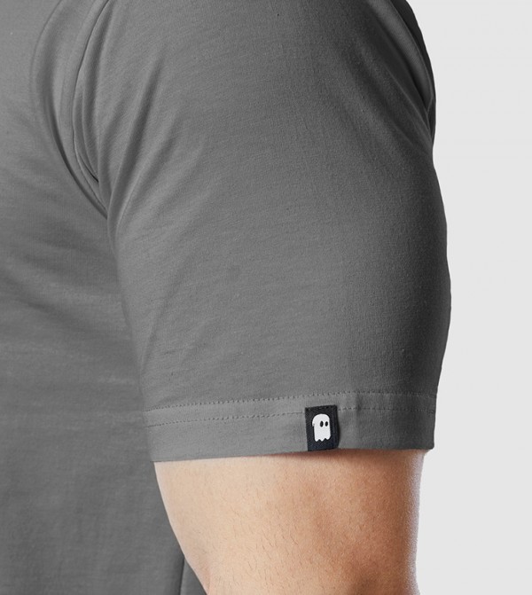 The Souled Store  - Grey Casual T-Shirts