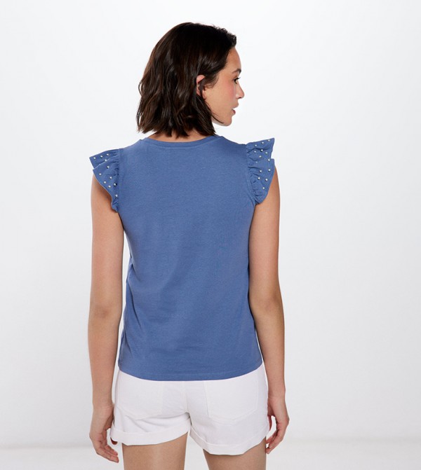 سبرينجفيلد  بلوزات - أزرق Casual Tops