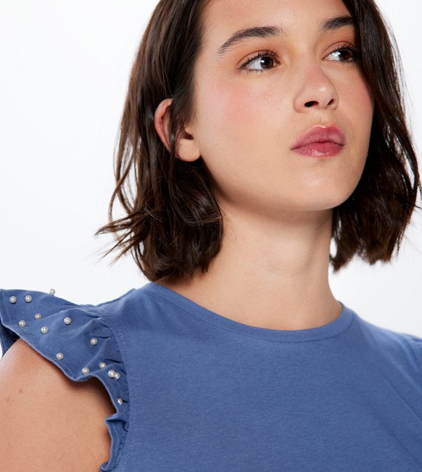 سبرينجفيلد  بلوزات - أزرق Casual Tops