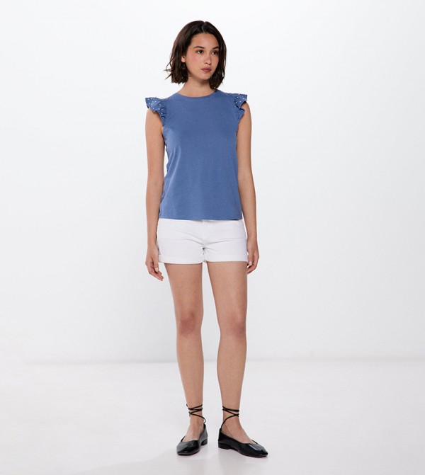 سبرينجفيلد  بلوزات - أزرق Casual Tops