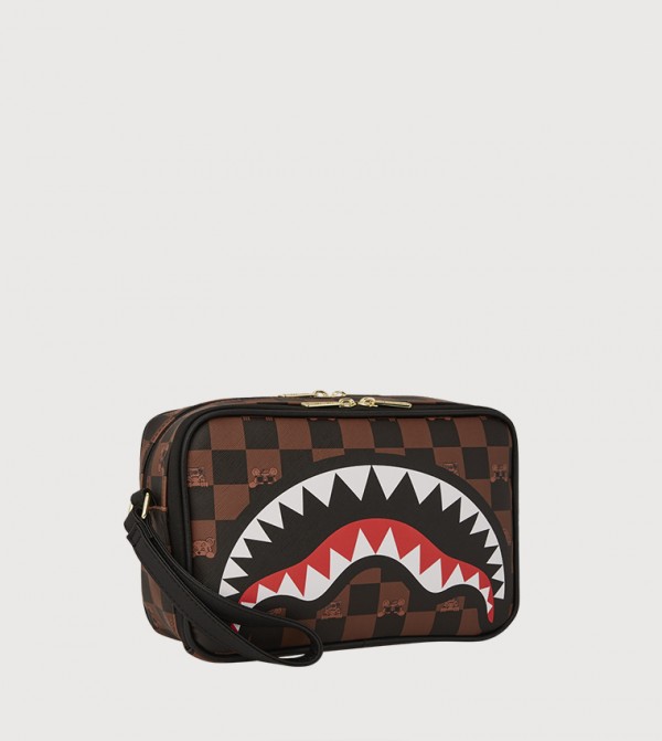 Sprayground  Bags - Brown Toiletry bags