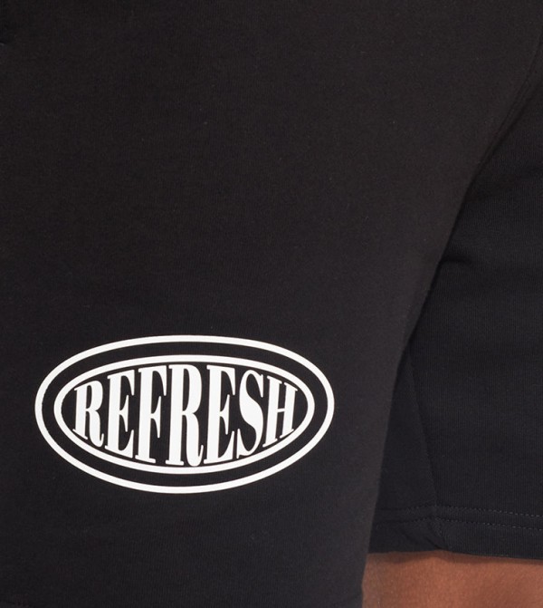 F5 F5 - Black Casual Shorts