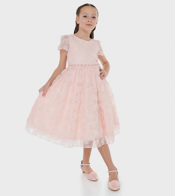 Victor and Jane  Clothing - Pink Party Dress