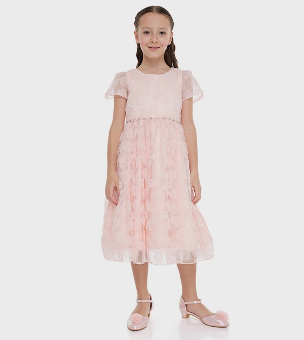 Victor and Jane  Clothing - Pink Party Dress