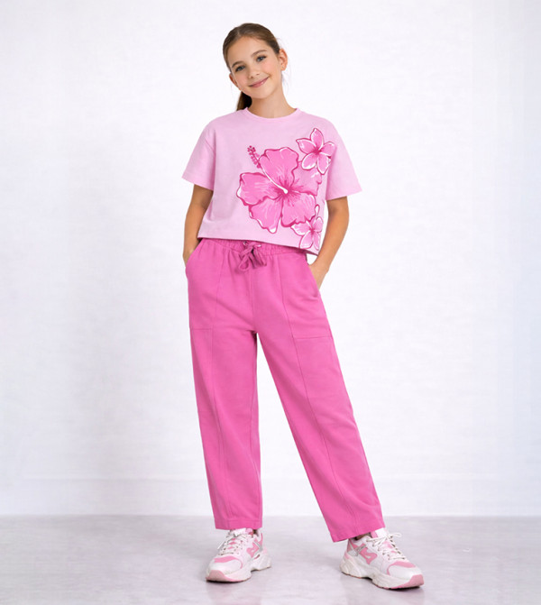 Victor and Jane  Sets - Pink Tops & Pants