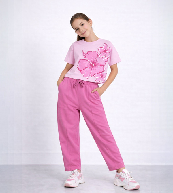 Victor and Jane  Sets - Pink Tops & Pants