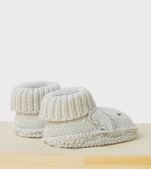 BABIES & MORE  Booties - Grey Booties