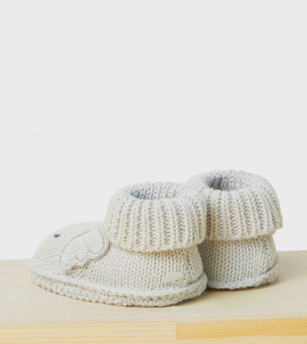 BABIES & MORE  Booties - Grey Booties
