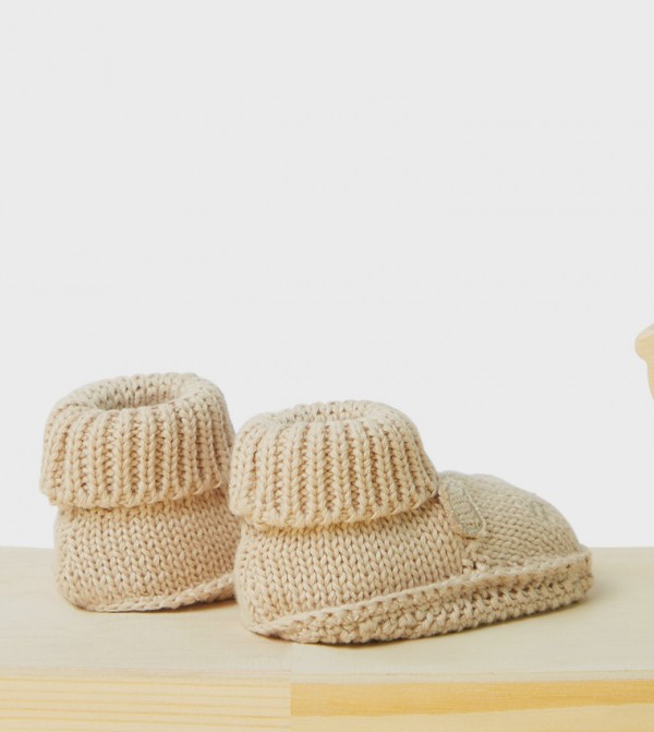 BABIES & MORE  Booties - Brown Booties
