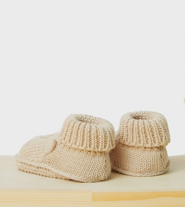 BABIES & MORE  Booties - Brown Booties