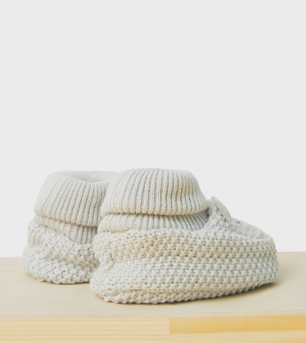 BABIES & MORE  Booties - Grey Booties