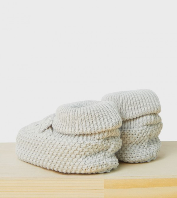 BABIES & MORE  Booties - Grey Booties