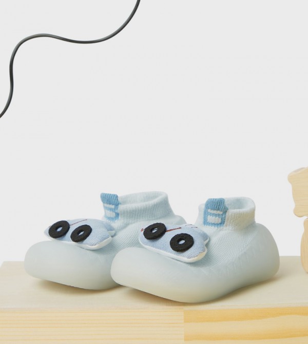 BABIES & MORE  Booties - Blue Booties