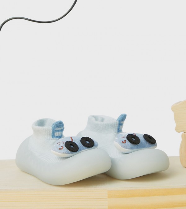 BABIES & MORE  Booties - Blue Booties