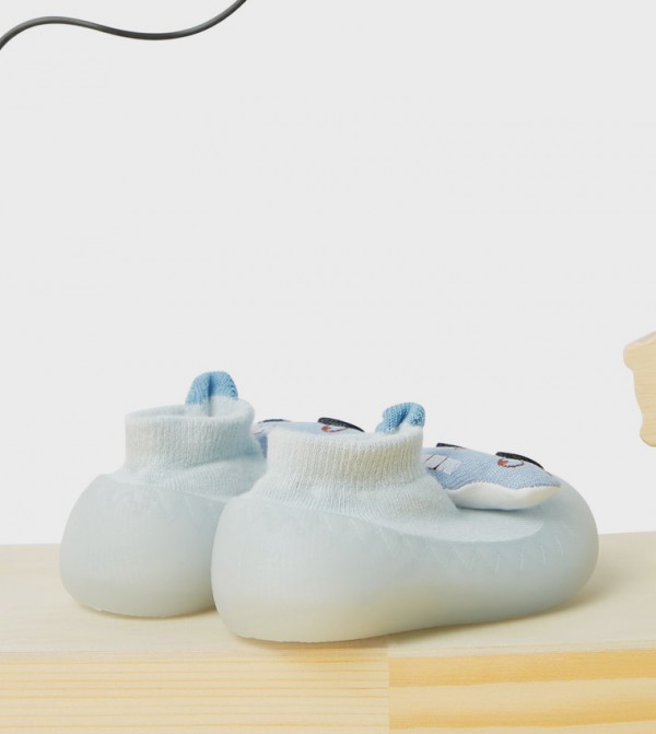 BABIES & MORE  Booties - Blue Booties