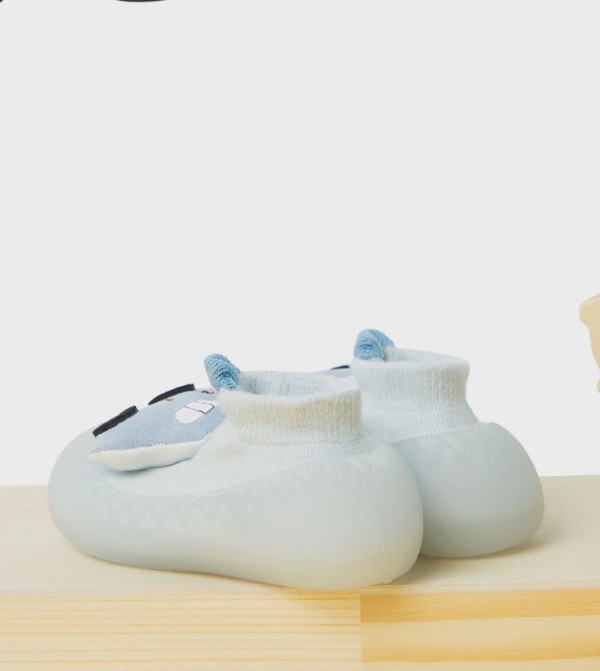 BABIES & MORE  Booties - Blue Booties