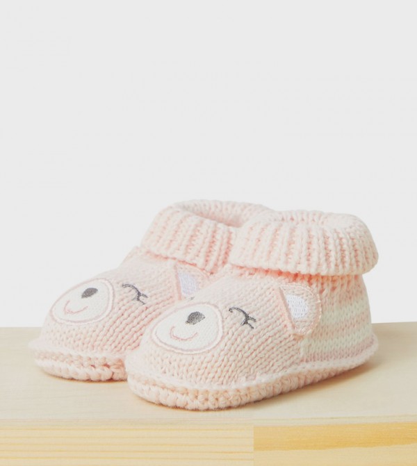 BABIES & MORE  Booties - Pink Booties