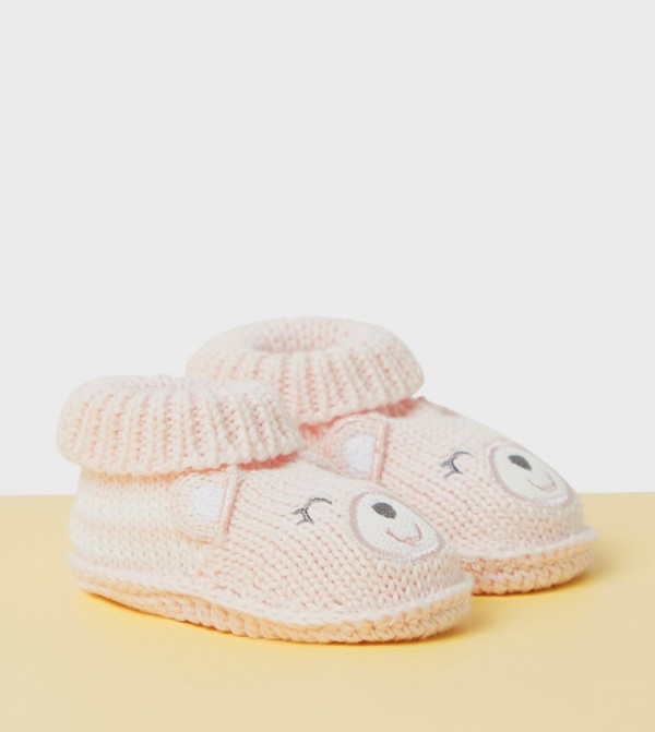 BABIES & MORE  Booties - Pink Booties