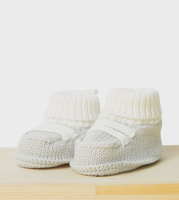 BABIES & MORE  Booties - Grey Booties