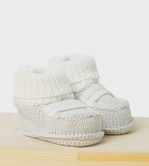 BABIES & MORE  Booties - Grey Booties