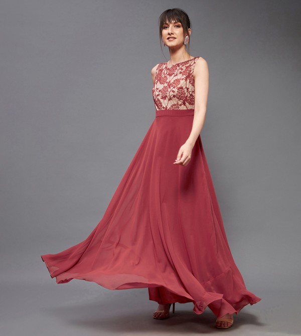 Miss Chase Miss Chase - Red Maxi Dresses