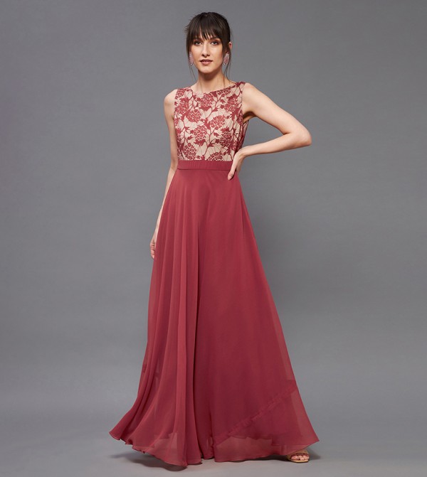 Miss Chase Miss Chase - Red Maxi Dresses
