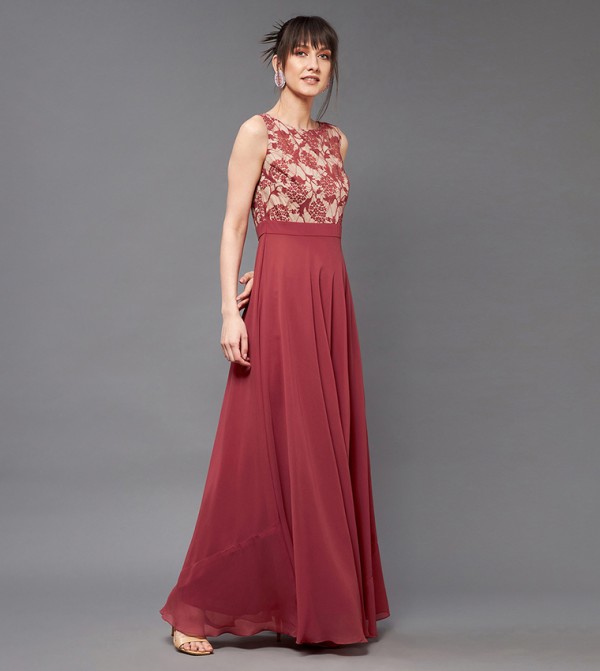 Miss Chase Miss Chase - Red Maxi Dresses