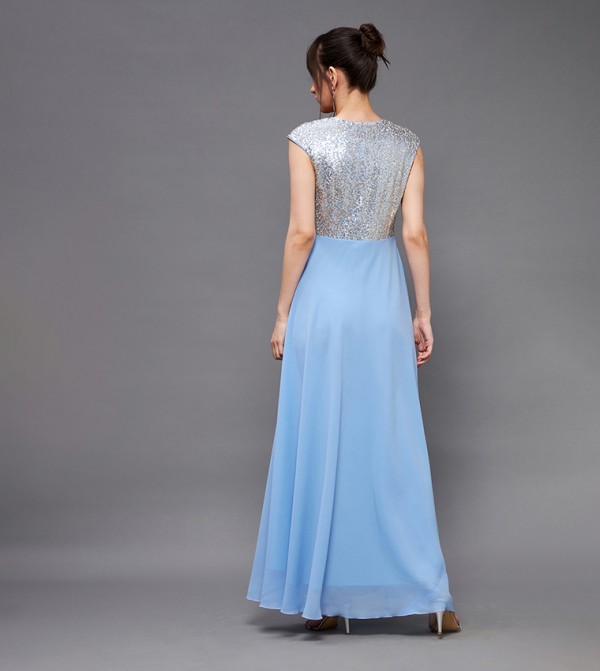 Miss Chase Miss Chase - Blue Maxi Dresses