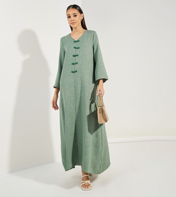 Styli  Clothing - Green Jalabiyas