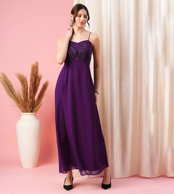 مش  - بنفسجي  Maxi Dresses