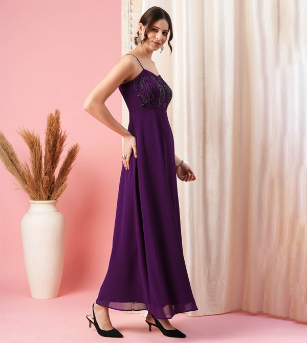 مش  - بنفسجي  Maxi Dresses