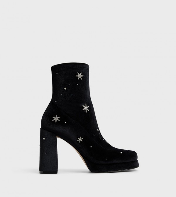 Aldo  Boots - Black Ankle length Boots