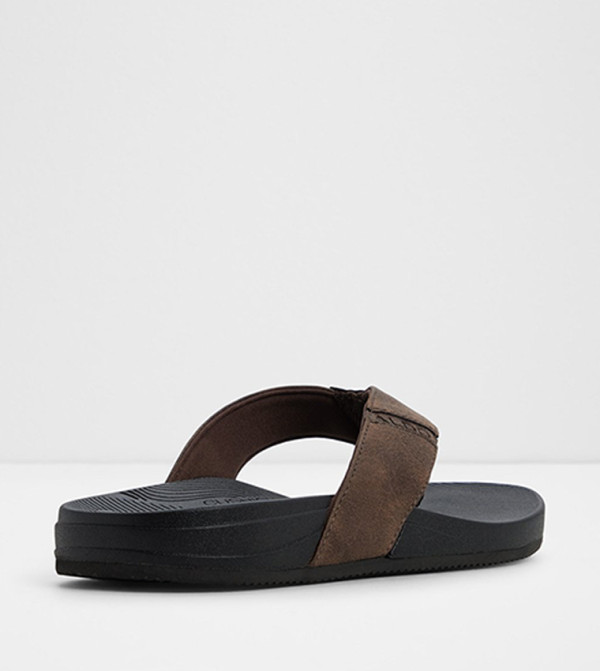 Aldo  - Dark Brown Casual Sandals