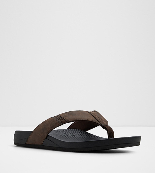 Aldo  - Dark Brown Casual Sandals