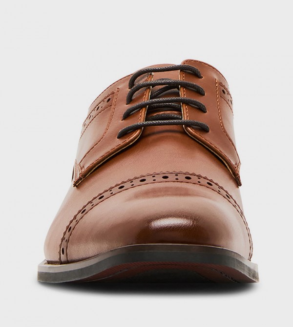 Steve Madden Formal Shoes - Brown Formal Lace-Up Shoes