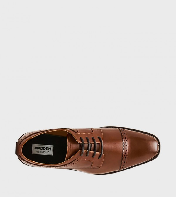 Steve Madden Formal Shoes - Brown Formal Lace-Up Shoes