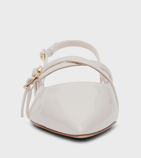 ستيف مادن أحذية فلات - كريمي undefined