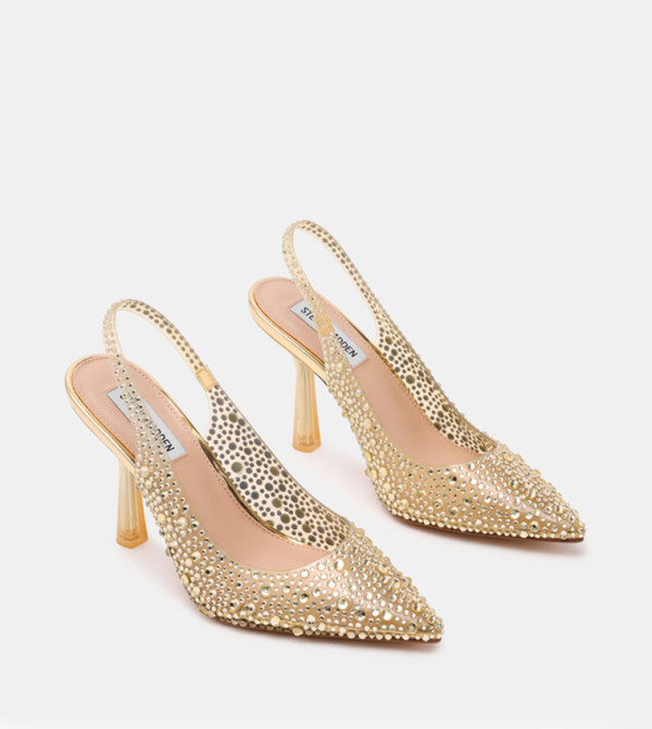 Steve Madden  Sandals - Gold Pumps