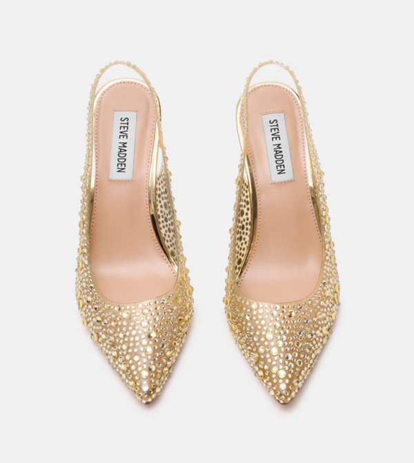 Steve Madden  Sandals - Gold Pumps
