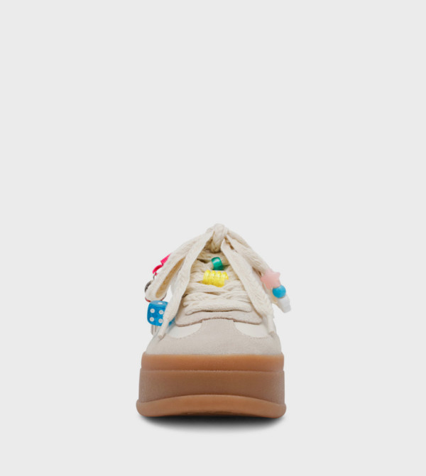 Steve Madden  Sneakers - Cream Low Top