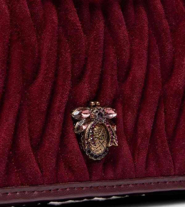 Dune London  - Burgundy Cross Body Bags