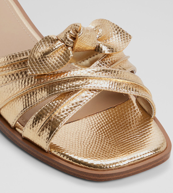 ألدو  أحذية - ذهبي Flat Sandals