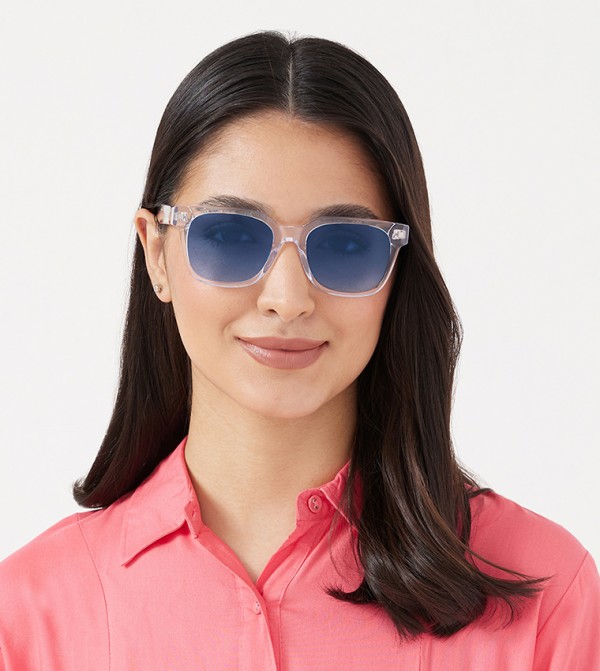 30 سندايز 30 سندايز - شفاف  Square Sunglasses