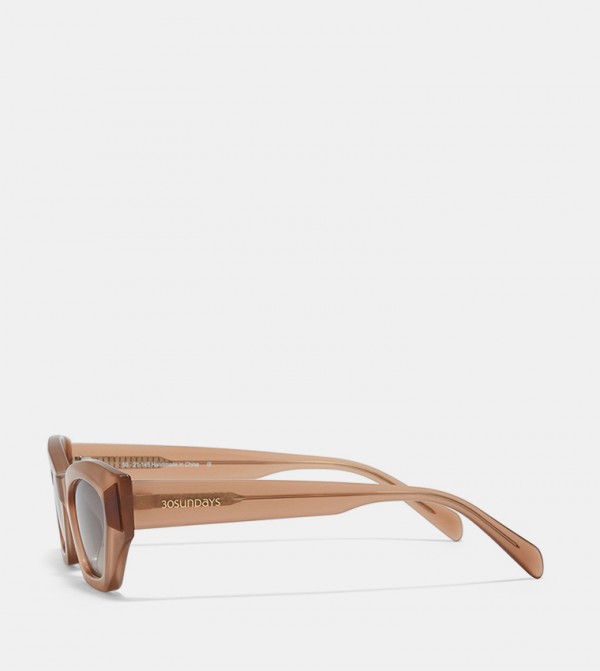 30Sundays  - Beige Cat Eye Sunglasses